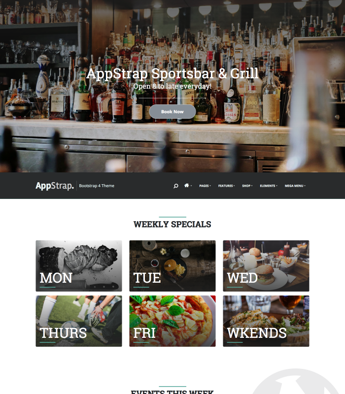 index-restaurant page thumbnail